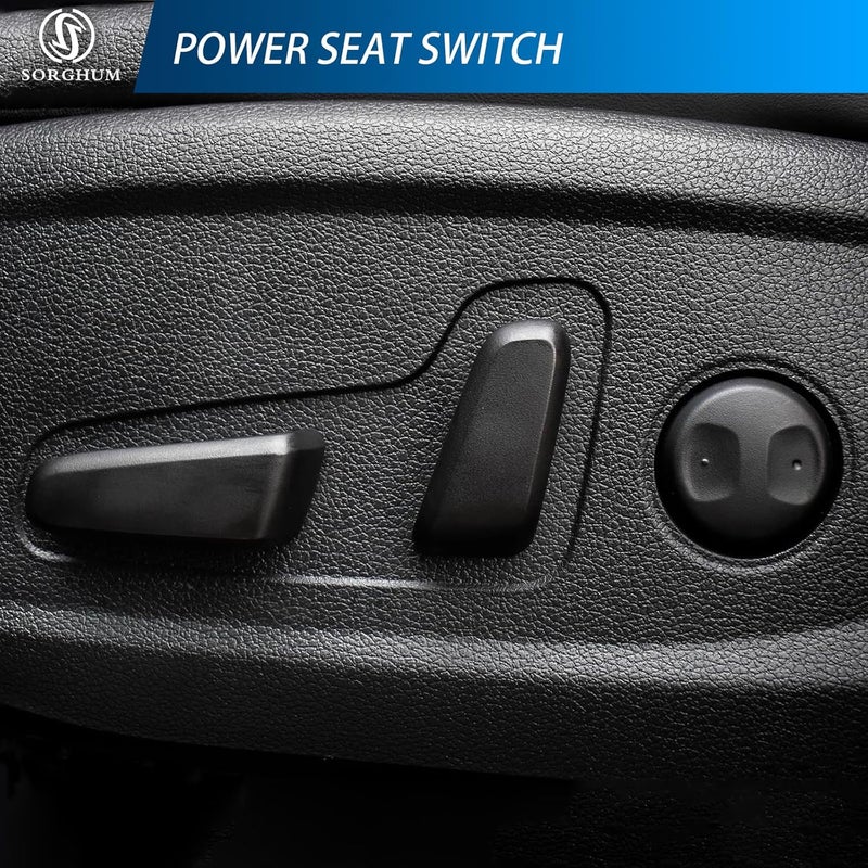 Sorghum Power Seat Switch - Front Left Driver Side Adjustment Switch Control Compatible with Hyundai Tucson Sonata 2015 2016 2017 2018 2019 2020 16 Pins Replace# 88193-F8110 88193-F8110-TRY - Image 2